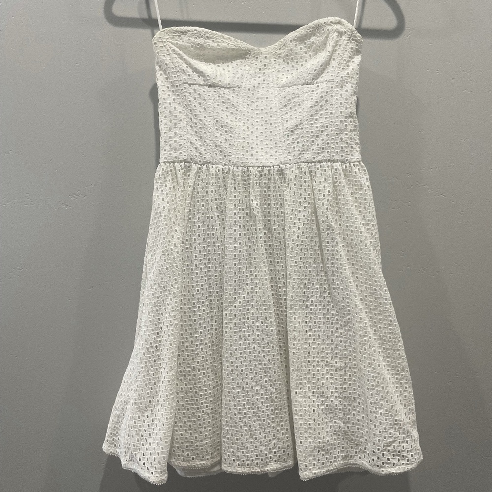 Vintage Small Strapless Juicy Couture Eyelet Dress